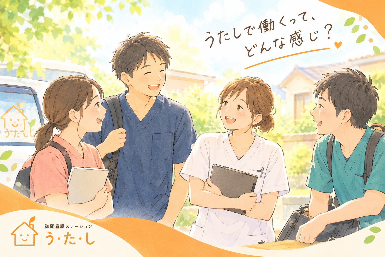 うたしで働くってどんな感じ？